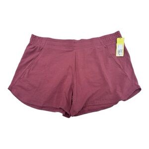 Size XXL Target Women's Shorts Rose Pink Elastic Waist, Pockets New With Tags